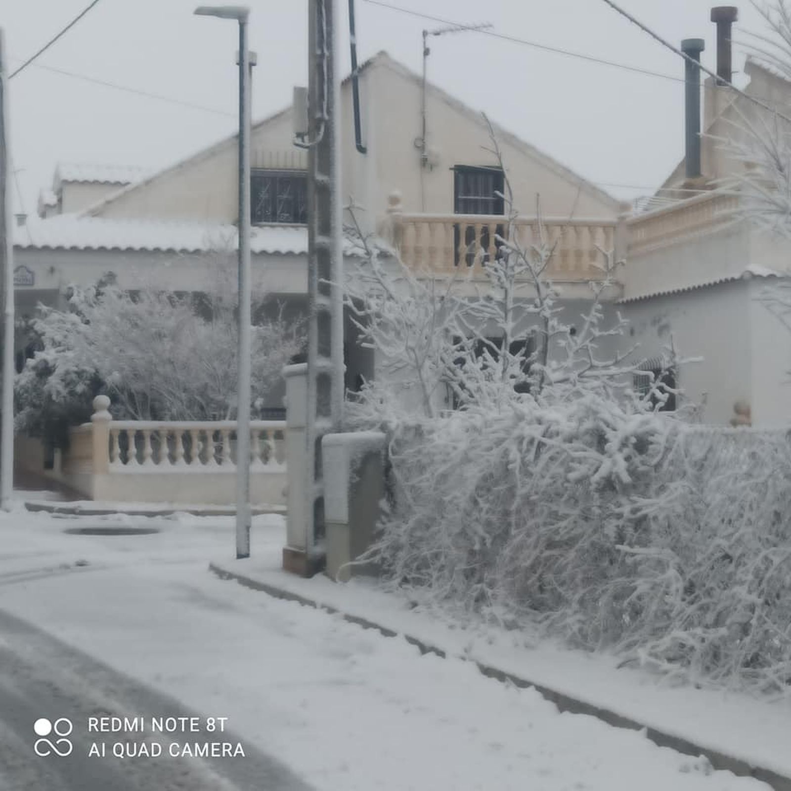 Primera gran nevada en Almería