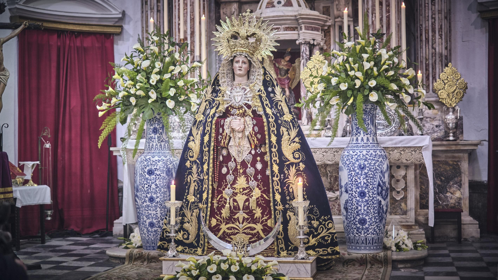 La Virgen de las Angustias de Ecce Homo