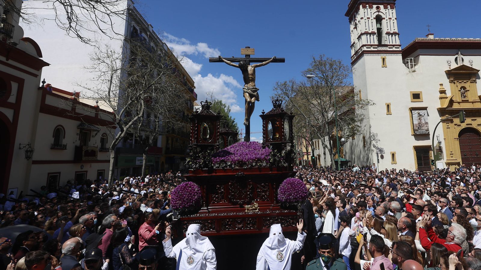 Imágenes de la salida de la hermandad de Los Negritos