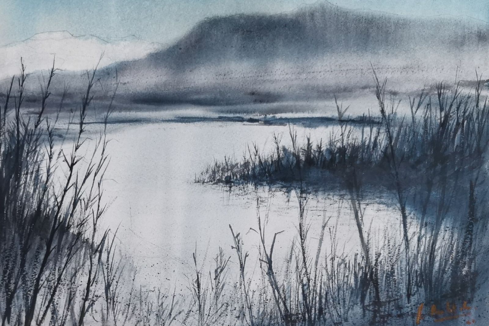 Una de las obras de Juan Antonio Maldonado.