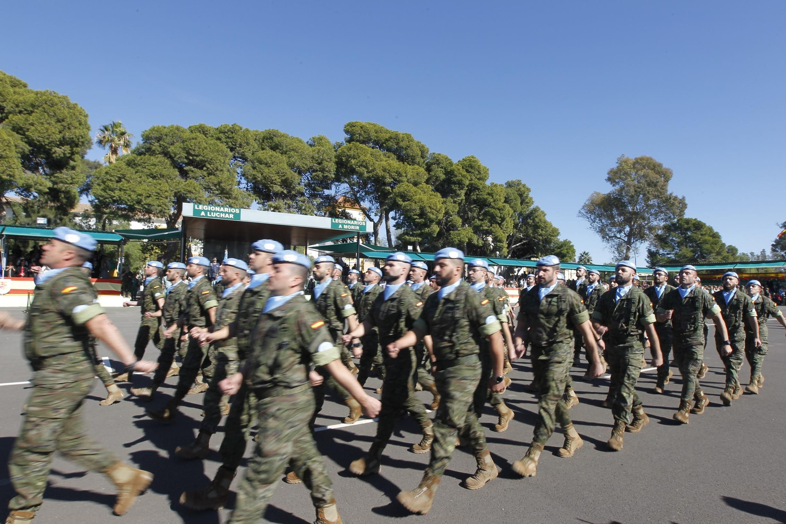 Fotogalería despedida contigente de La Legión con destino Líbano