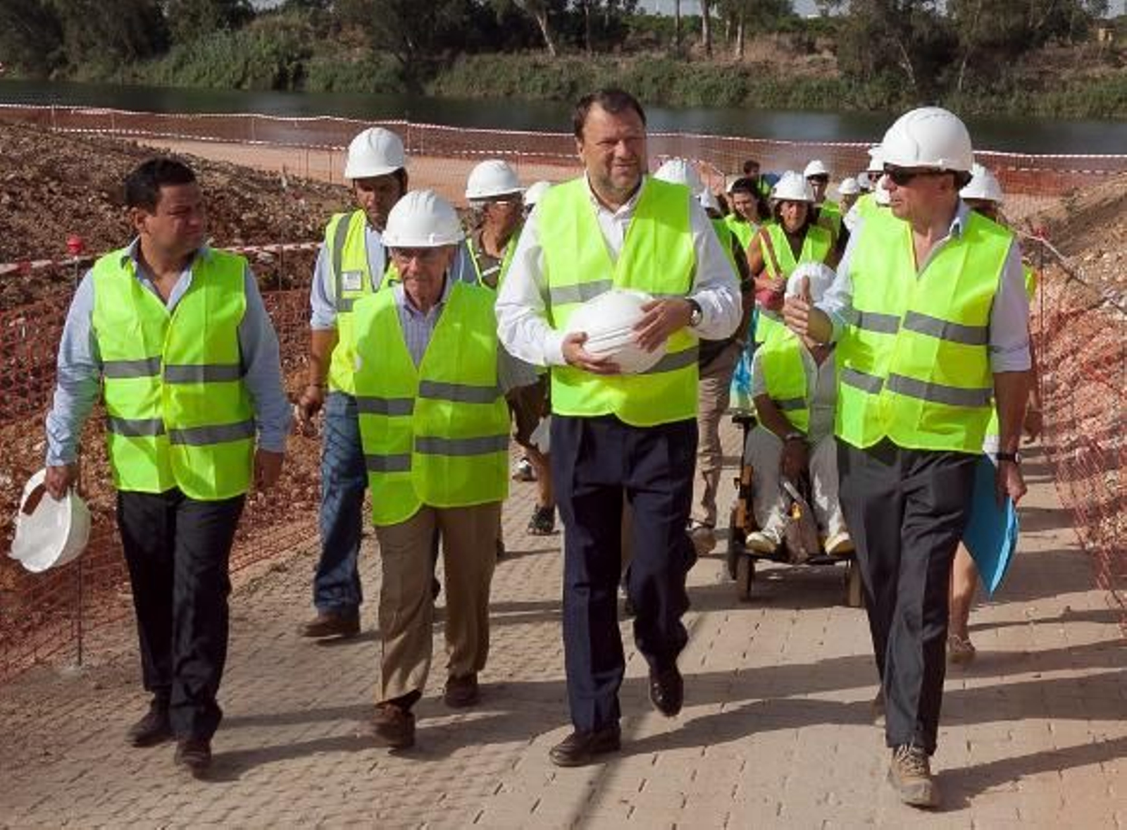 Las obras del parque de San Jerónimo finalizarán en marzo de 2011