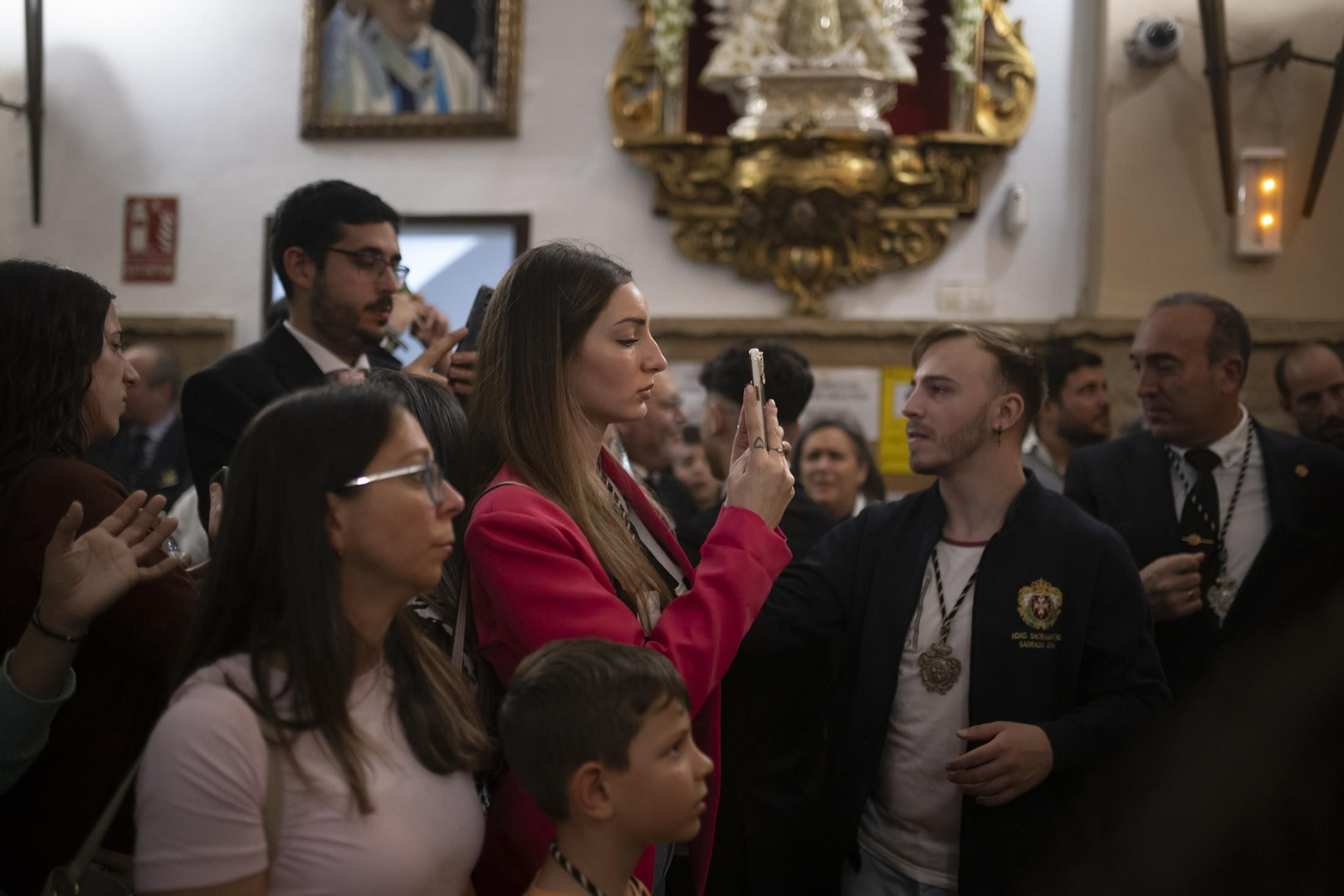 Las mejores imágenes del Domingo de Ramos en Huelva: La Hermandad de la Sagrada Cena