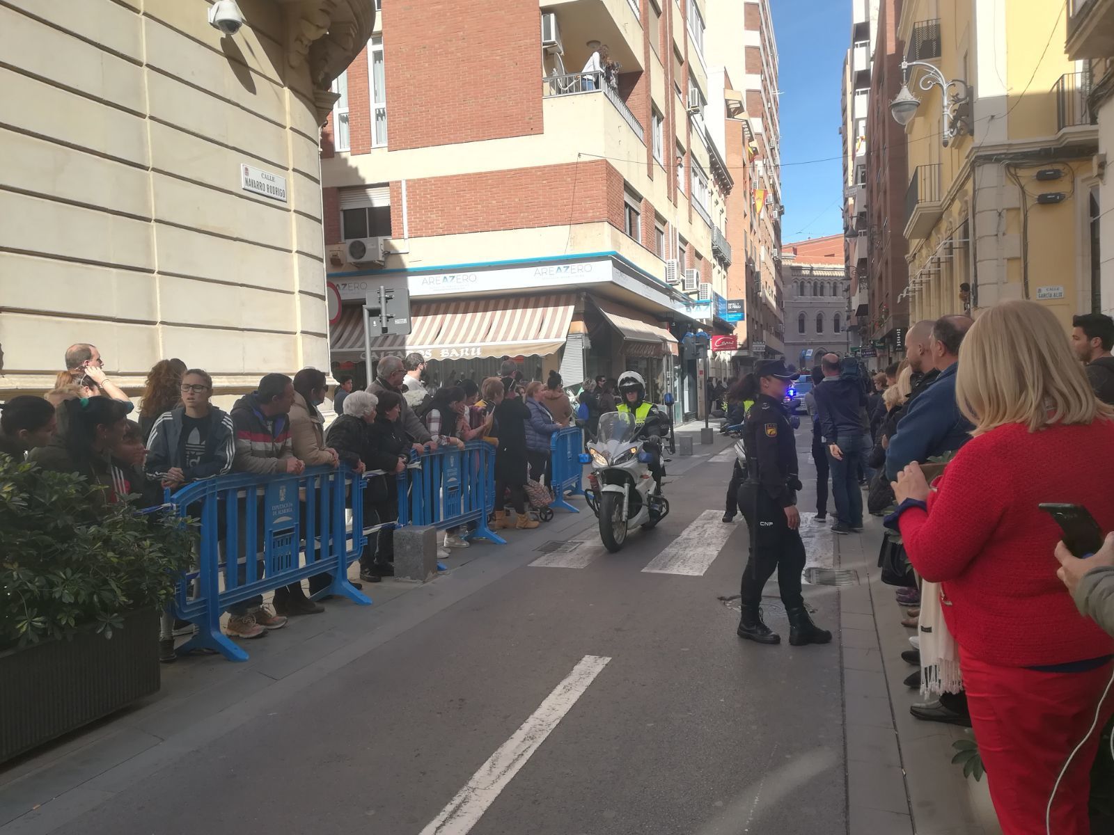 Las imágenes de la capilla ardiente de Gabriel Cruz.