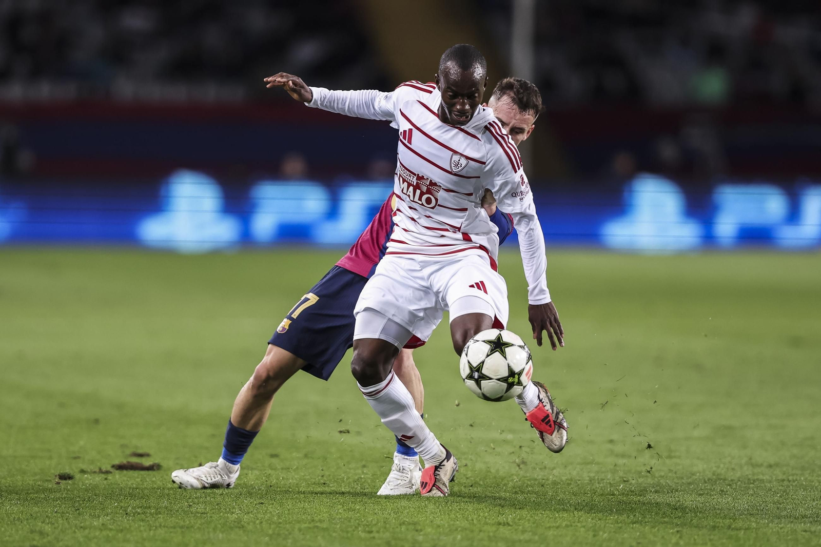 Las imágenes del Barcelona - Brest