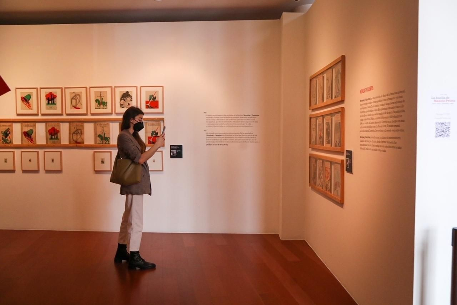 Exposición dedicada a Manolo Prieto en el Mupam. Exposición dedicada a Manolo Prieto en el Mupam.