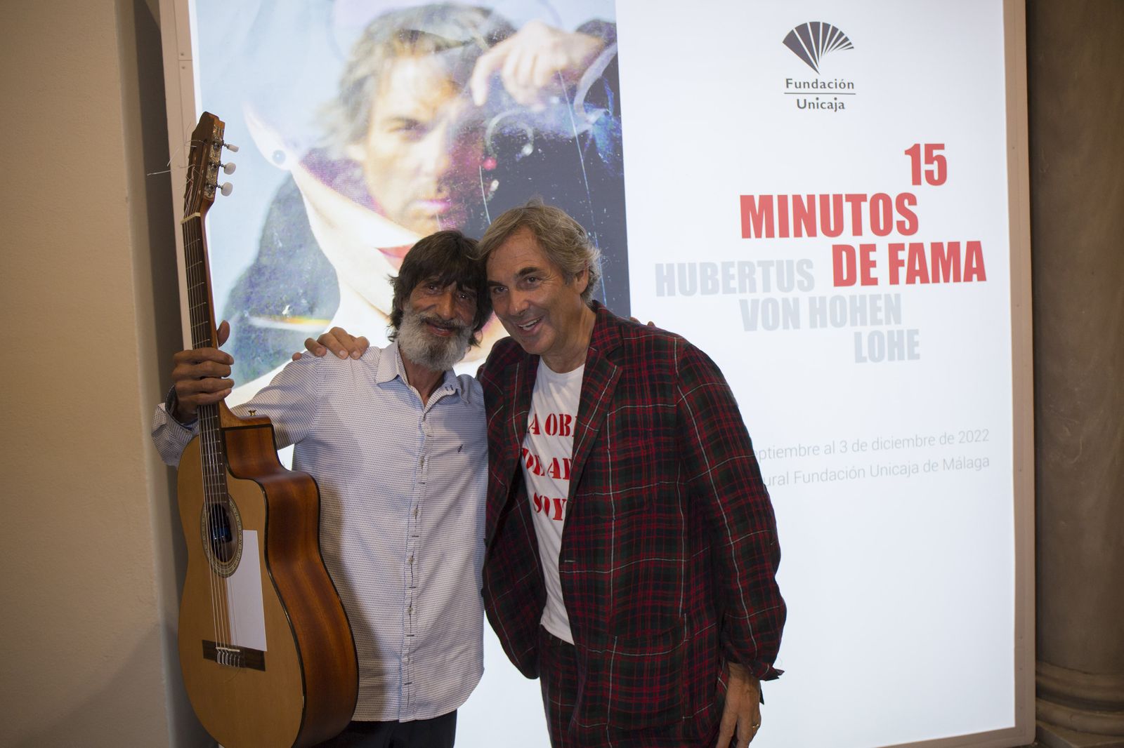 Inauguración de la muestra '15 minutos de fama' de Hubertus von Hohenlohe