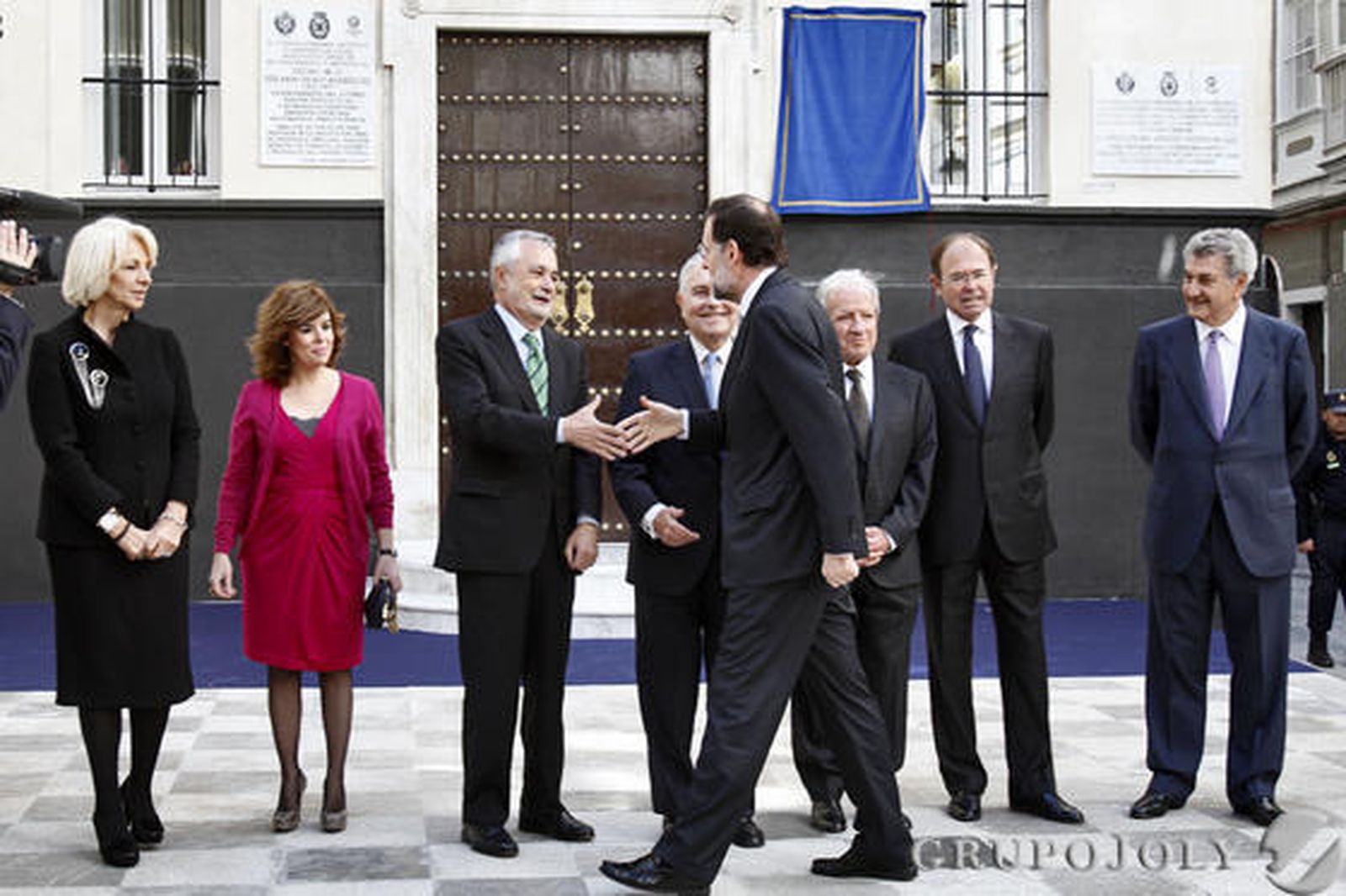 Acto de conmemoración del Bicentenario de la Constitución de 1812.

Foto: Lourdes de Vicente, Joaquin Pino y Jose Braza