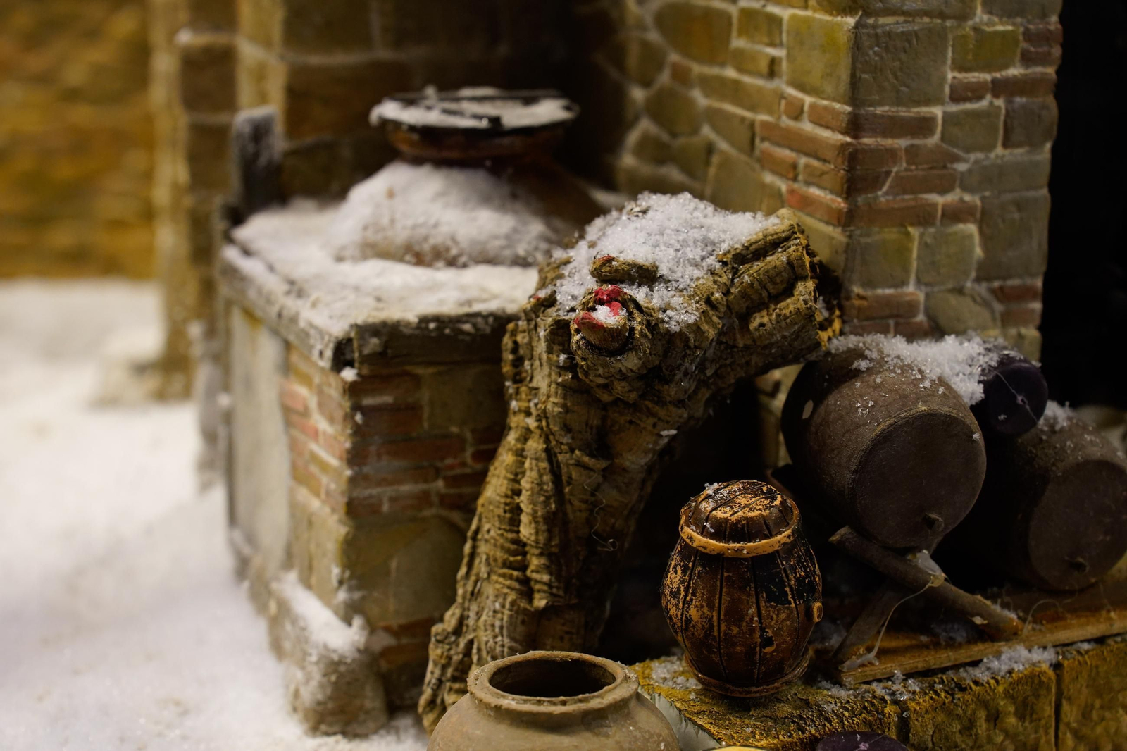 Fotos del Belén de la Asociación de Belenistas de Algeciras `Oro, Incienso y Mirra´, en la Sala del Mercado Hotel Garrido