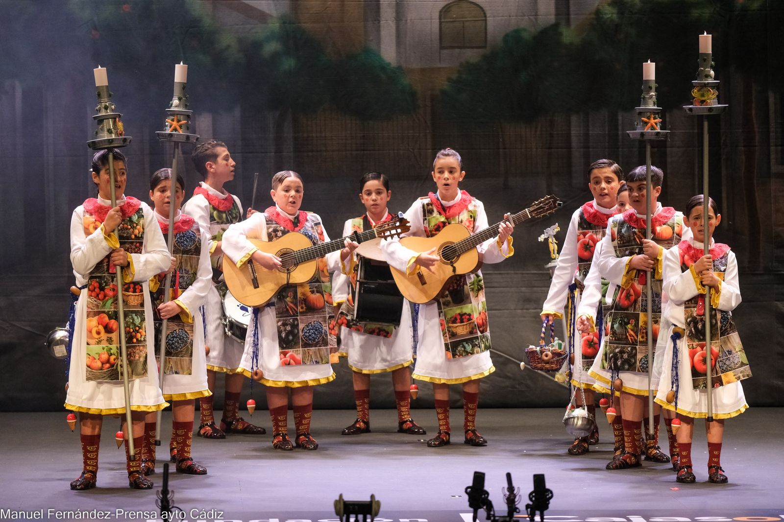 La chirigota infantil de 2023 'Los que van un paso por delante'.