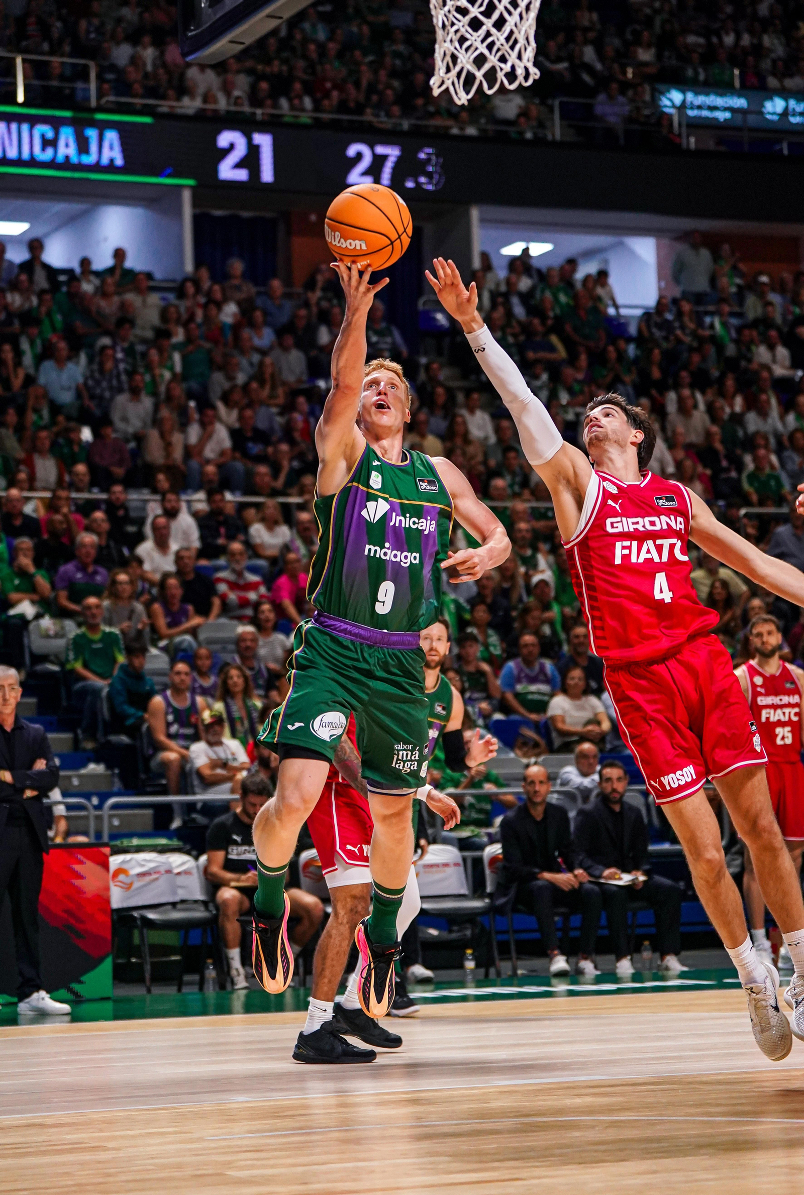 Unicaja-Girona, en fotos