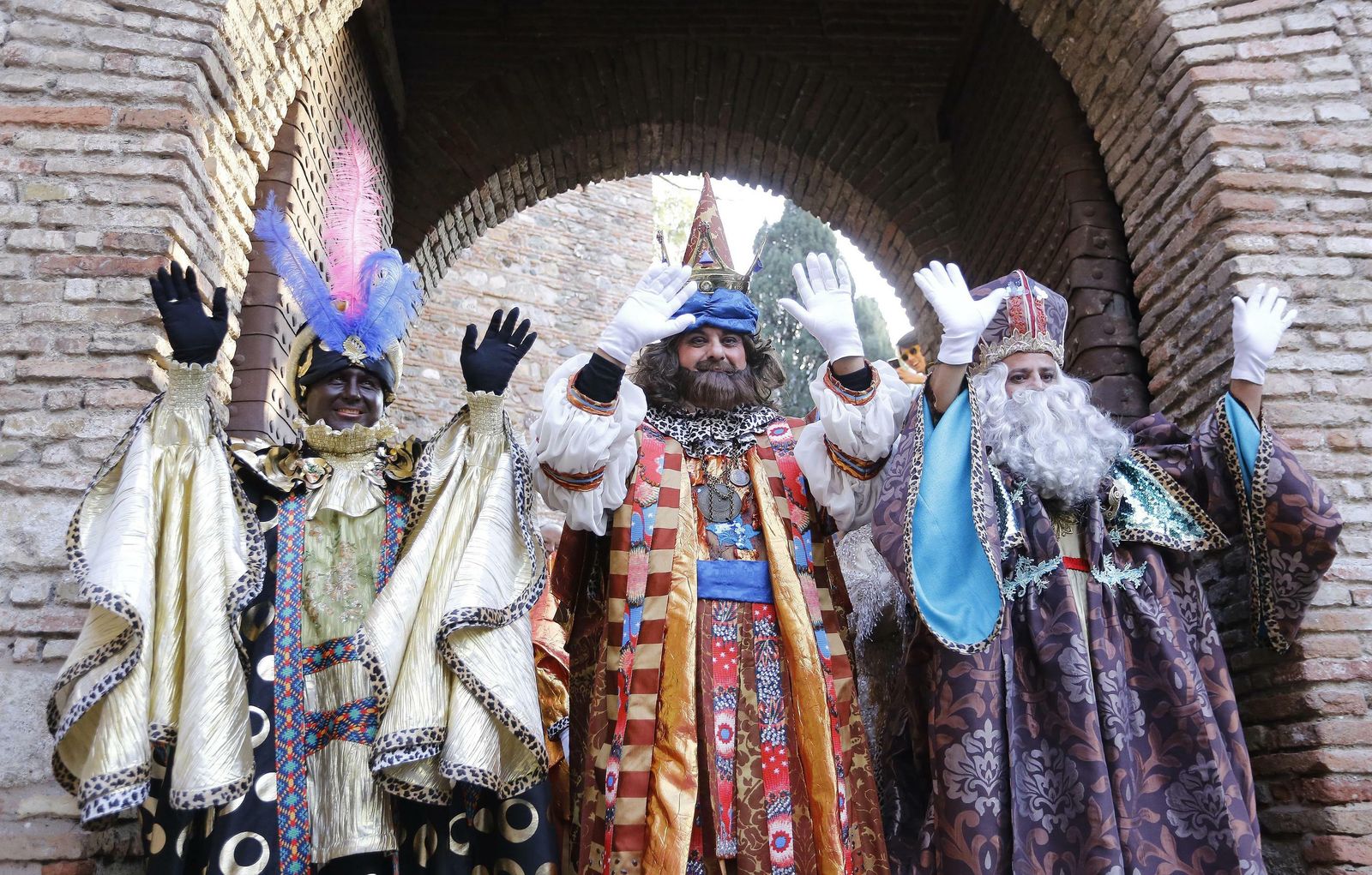 Fotos de la Cabalgata de Reyes Magos en Málaga 2020