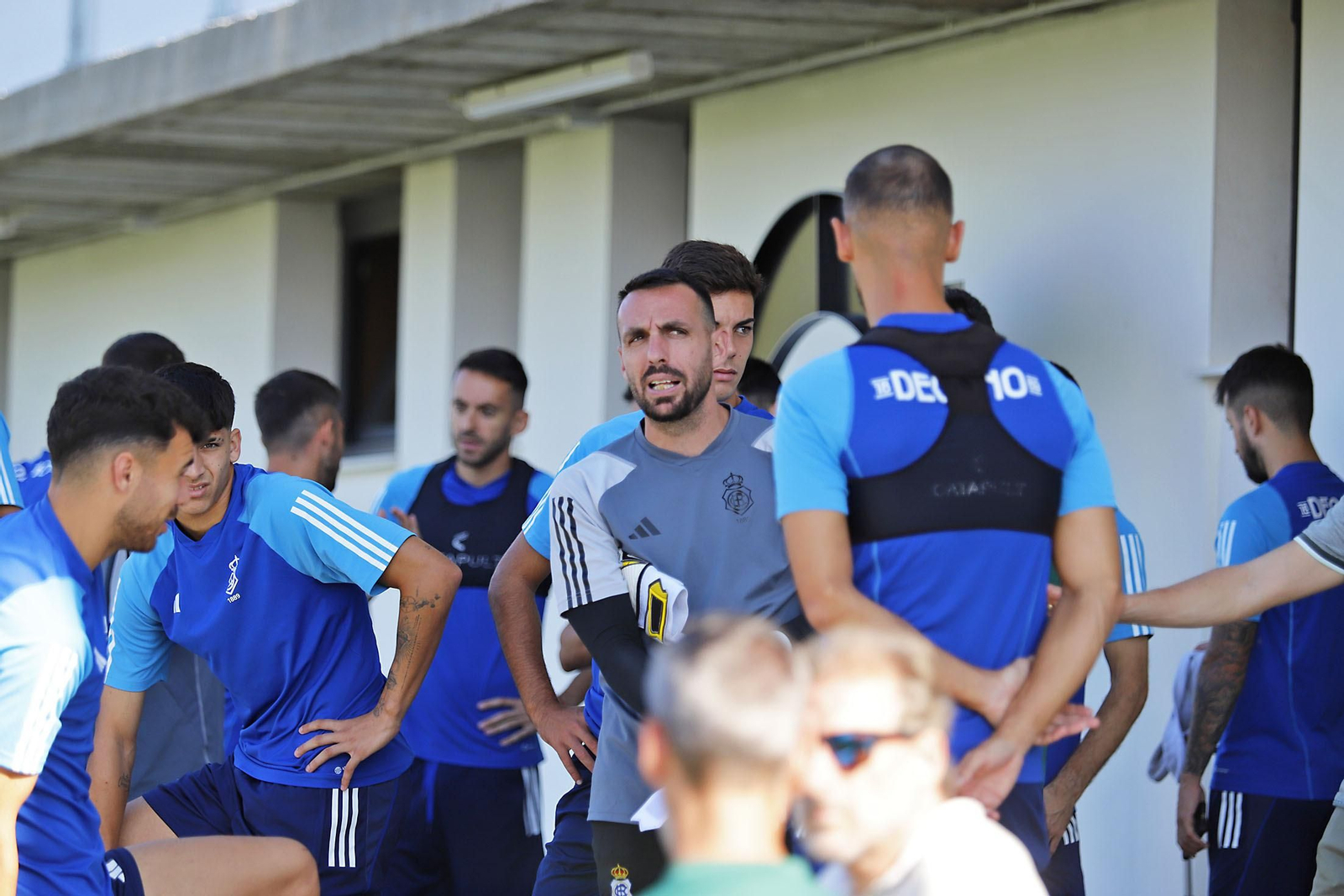 Imágenes del entrenamiento del Recreativo de Huelva