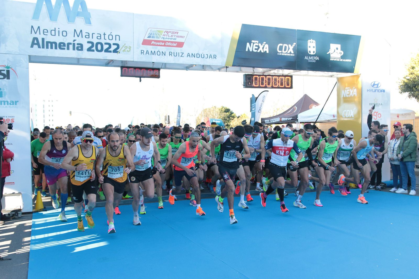 Las imágenes del Medio Maratón de Almería 2022-23