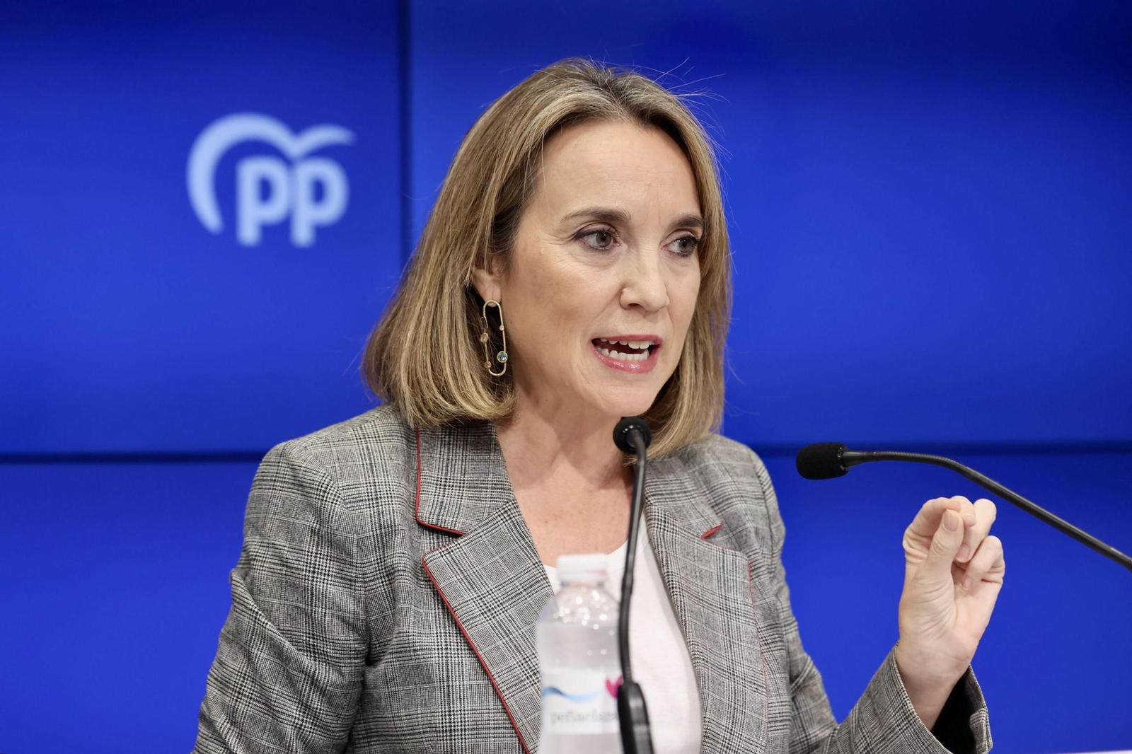 Cuca Gamarra anuncia que el PP pedirá a la Audiencia Nacional la expulsión del PSOE como acusación popular del caso Koldo.