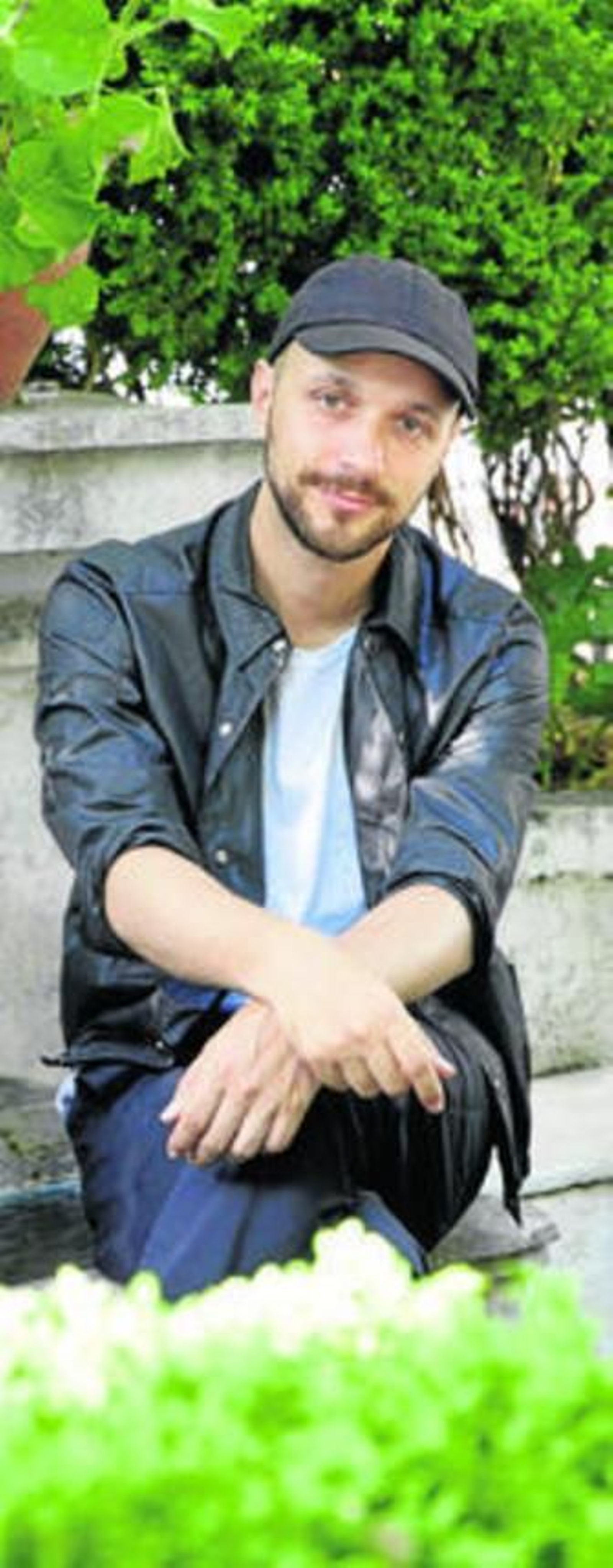 Gustavo López Mañas, que reside en NY, en una reciente visita a Granada.