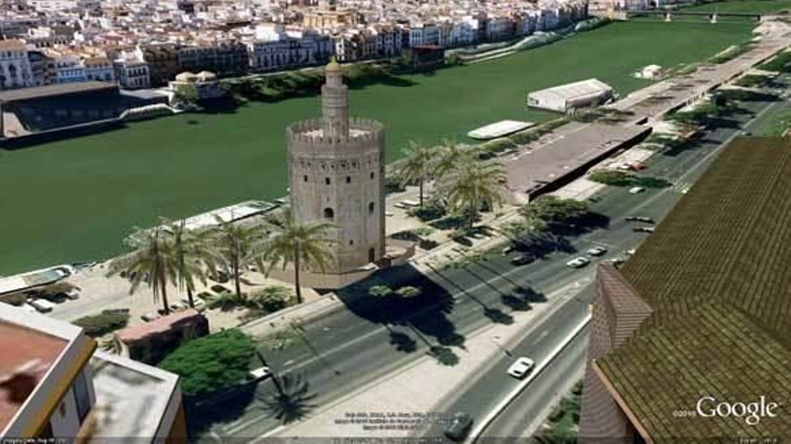 Sevilla desde Google Earth