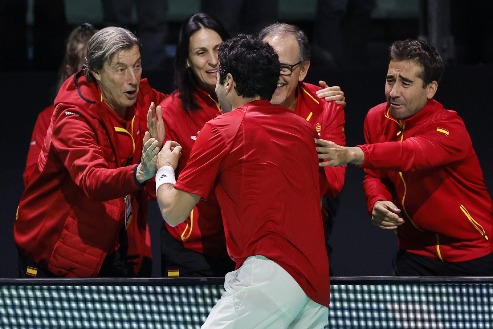 Las fotos del triunfo de España sobre la República Checa en la Copa Davis