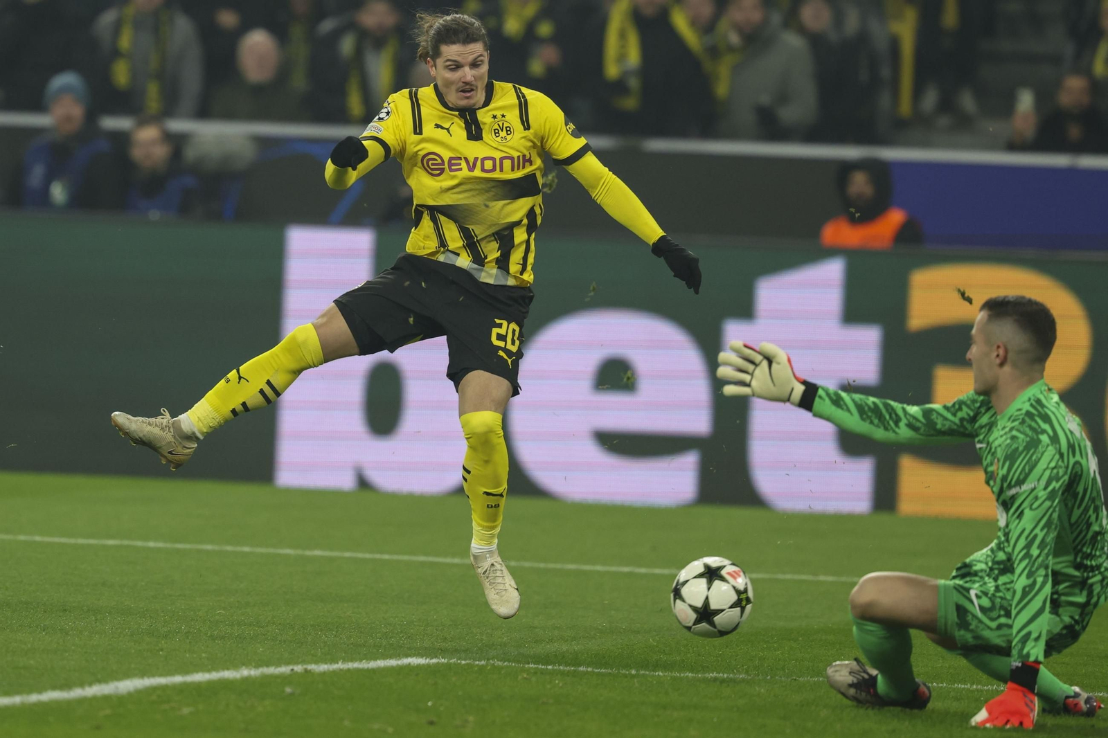 Las imágenes del Borussia Dortmund - Barcelona