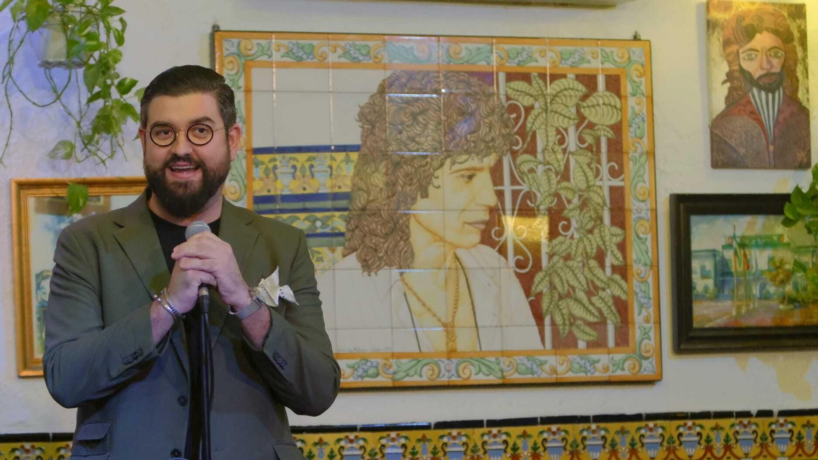 Imágenes de la entrega del premio Leyenda del Flamenco a José Mercé en San Fernando