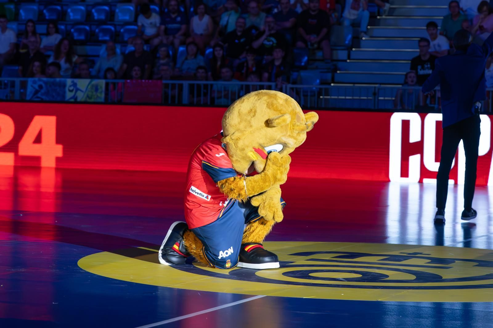 Ambientazo en la final de la Copa del Rey de balonmano de Jaén, en imágenes