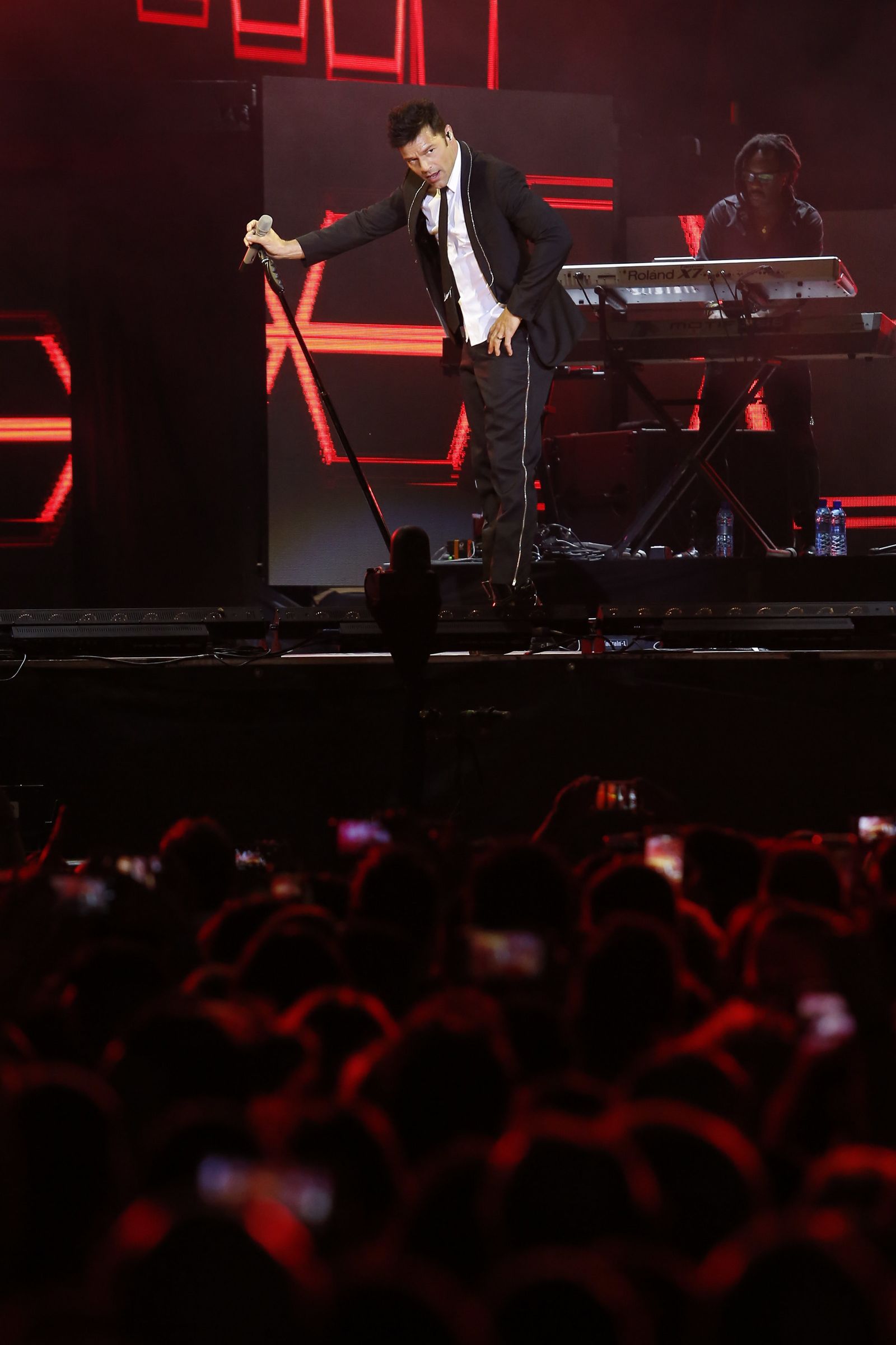 Las imágenes del concierto de Ricky Martin