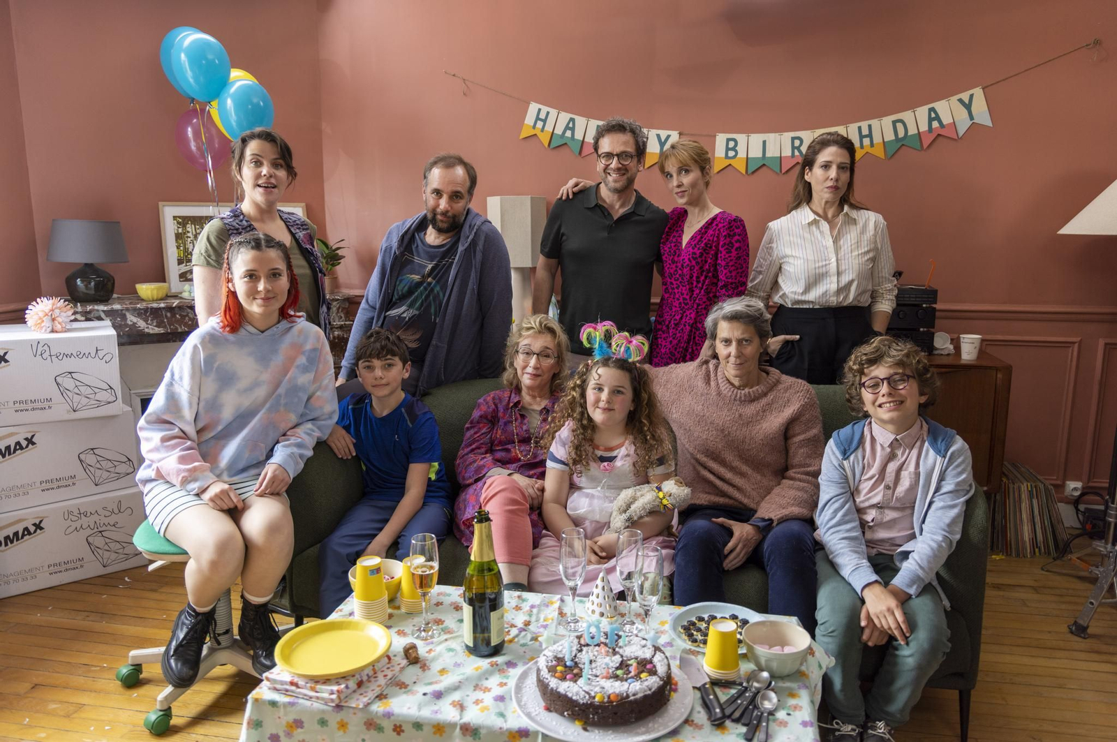 Los personajes protagonistas de 'La tribu'