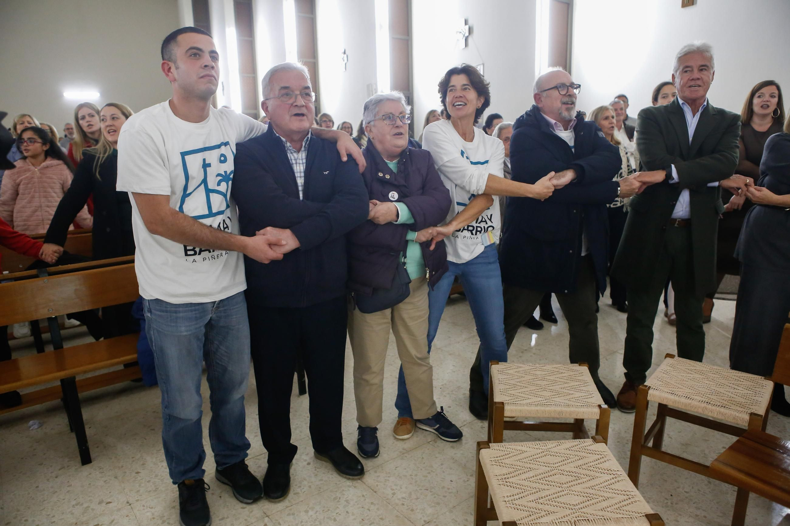 Las fotos del homenaje al padre Pedro por sus 50 años de entrega absoluta a la Piñera