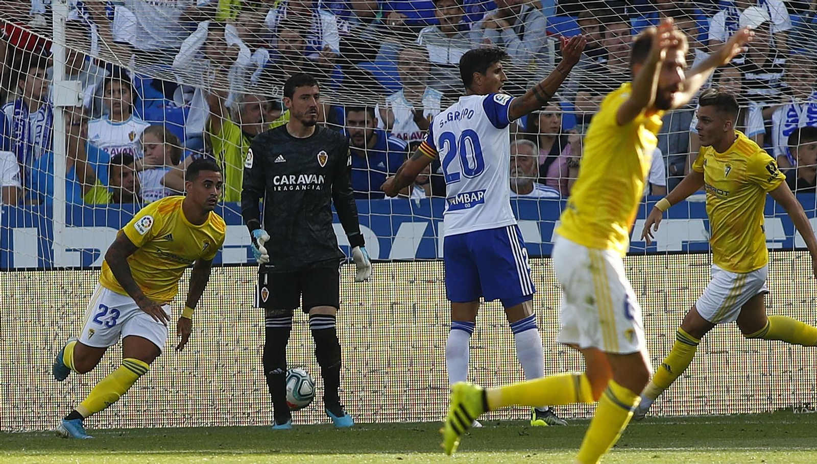 Las imágenes del Real Zaragoza-Cádiz CF