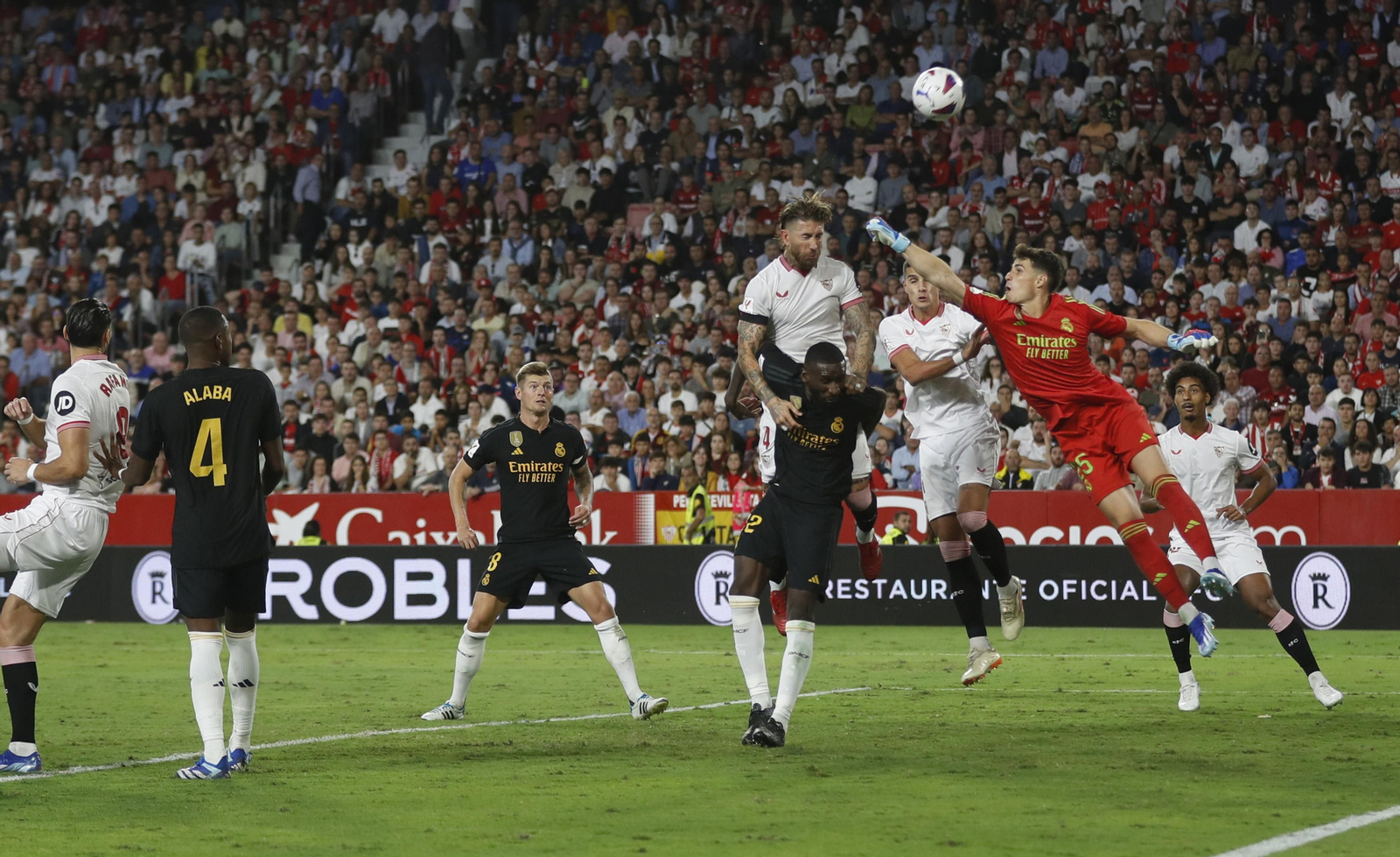 Las fotos del Sevilla-Madrid