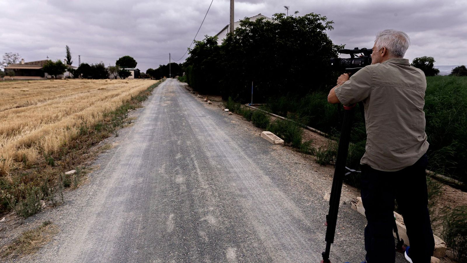 Imagen del lugar donde se encontró el cadáver de la mujer en Antequera.