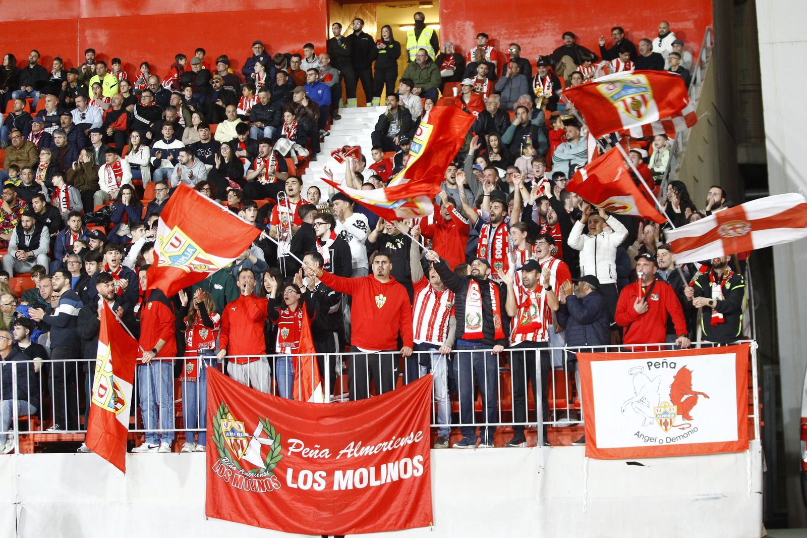Las fotografías del partido U.D. Almería-Córdoba C.F.