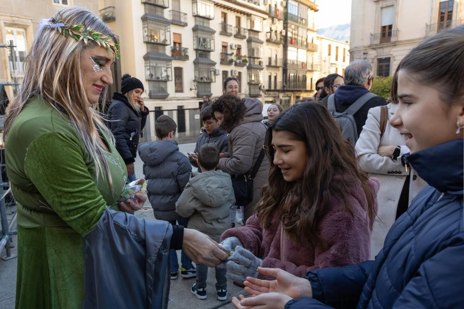 Fiesta infantil de Nochevieja en la Plaza de Santa María