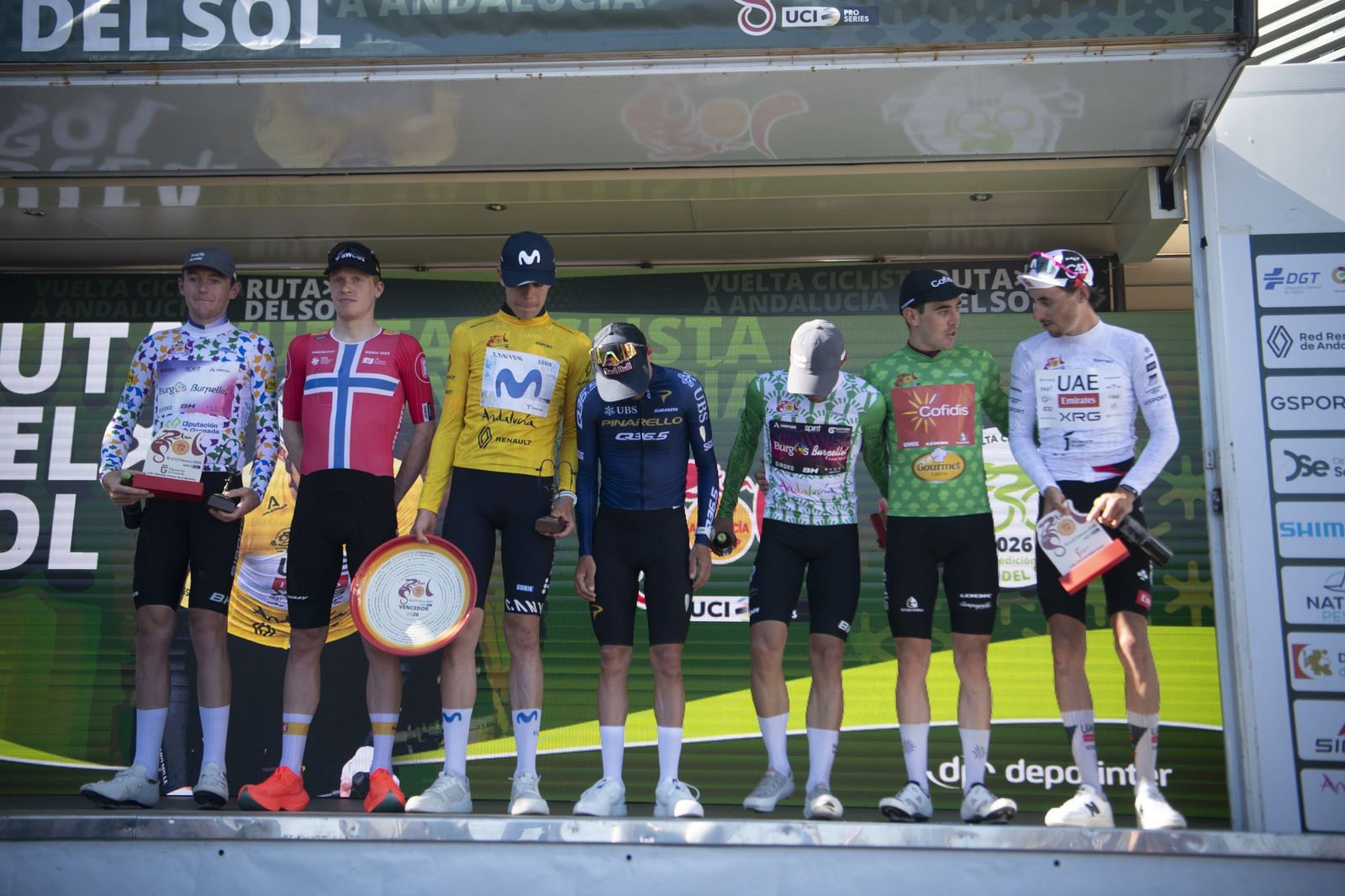 Las mejores fotos de la etapa final de la Ruta del Sol Vuelta a Andalucía con desenlace en Lucena