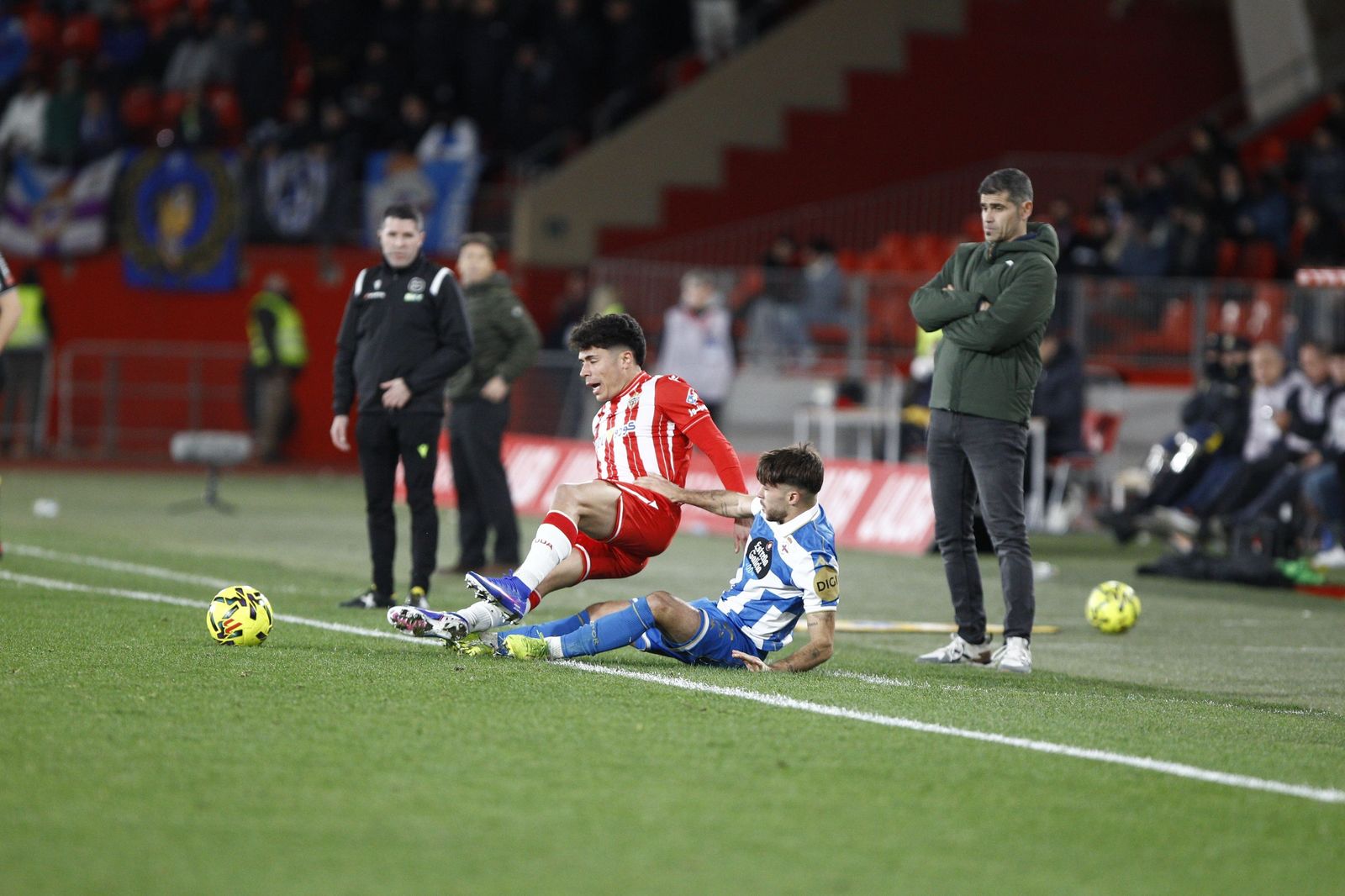 Las fotos del partido U.D. Almería - Deportivo de La Coruña