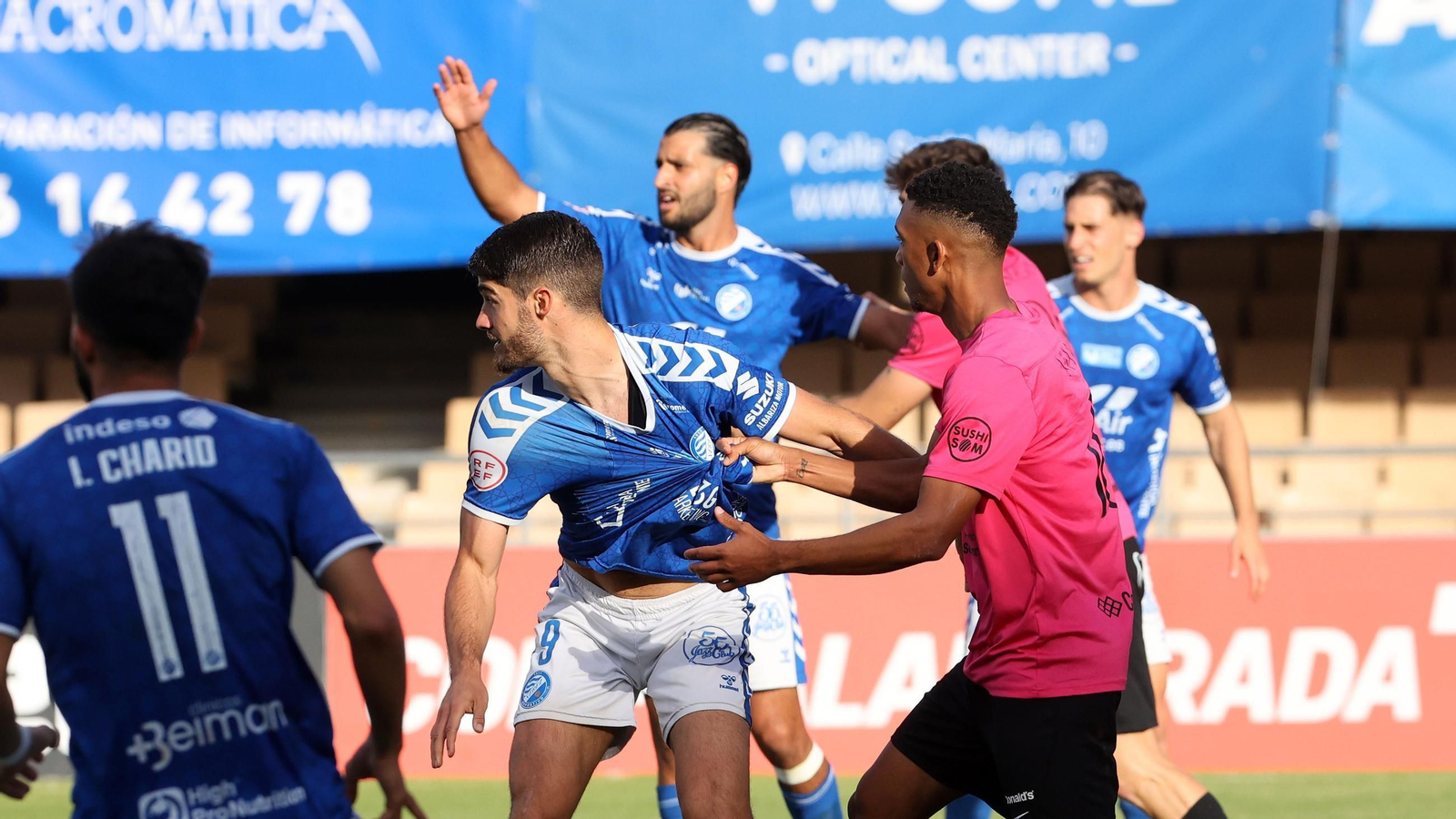 Imágenes del Xerez DFC contra San Fernando CD en Chapín