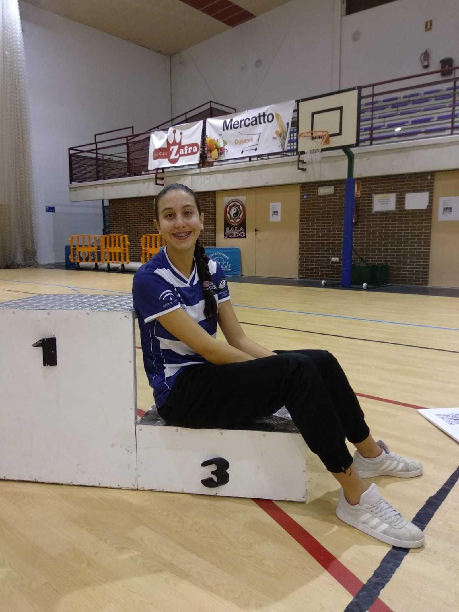 Karen Martín, volantista canterana del Recre IES La Orden