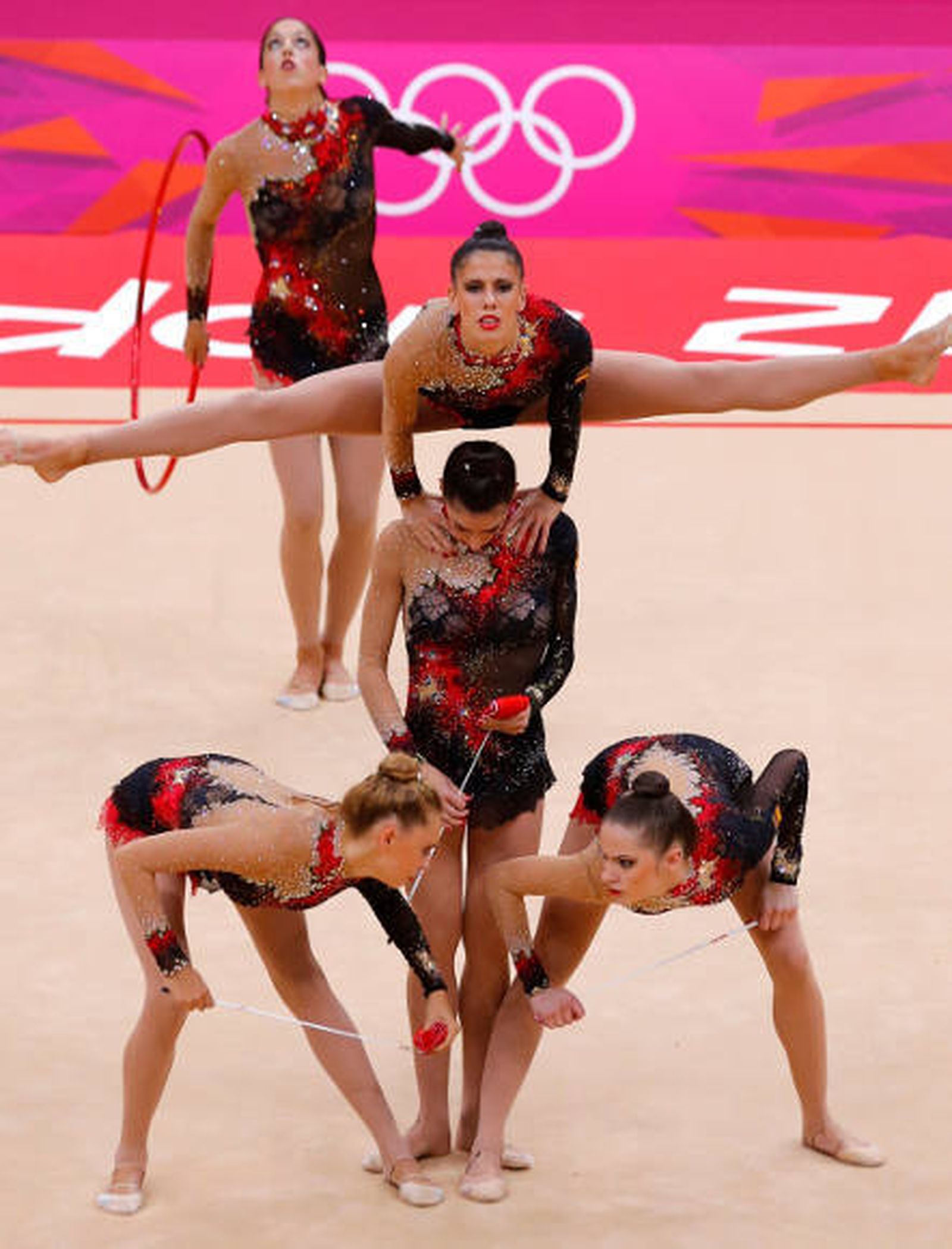 El conjunto español de rítmica disputará la final olímpica