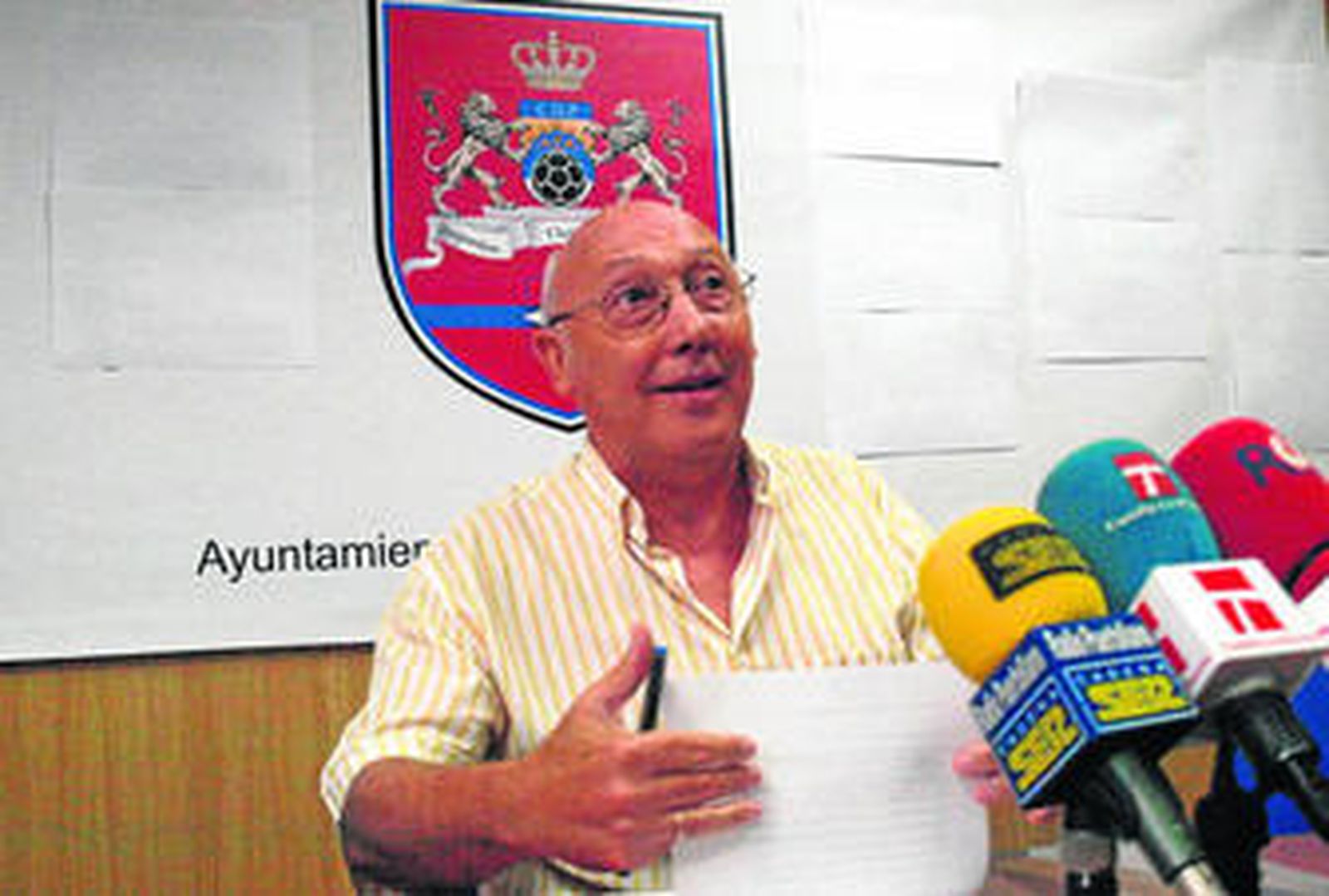 Luis Pizarro, presidente del Puertollano, en una imagen reciente.