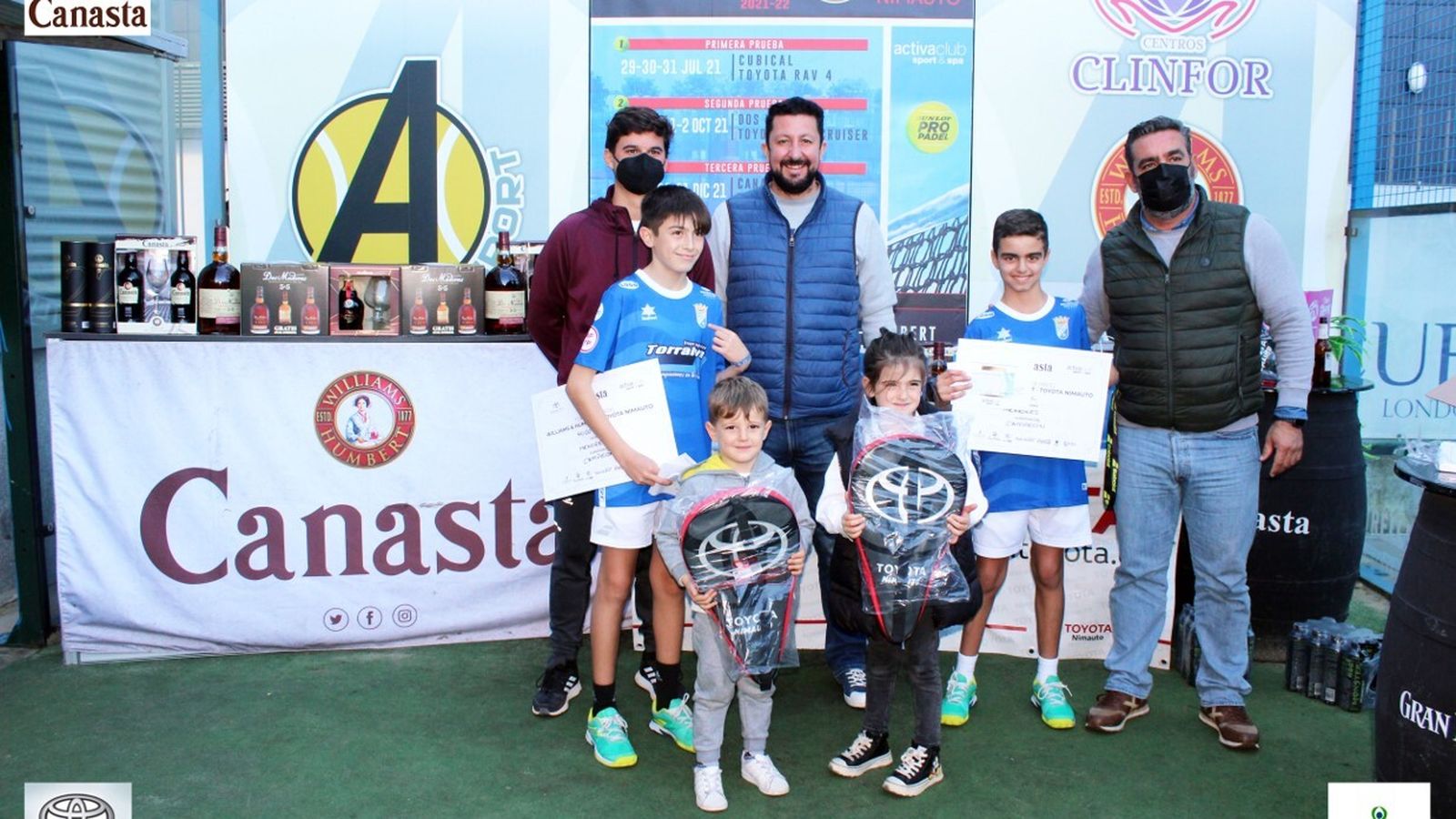 Hugo Galisteo y Samuel Mateos, ganadores sub-14.