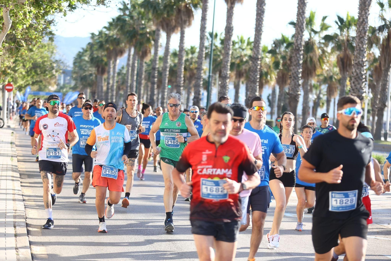 Las mejores fotos de la I Carrera Solidaria Mayoral de Málaga