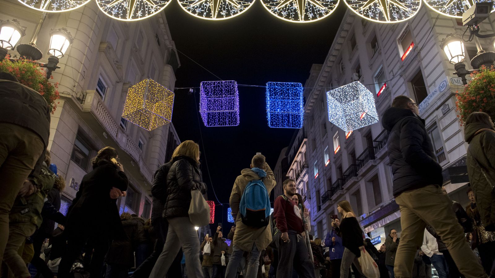 Iluminación de Navidad en Granada
