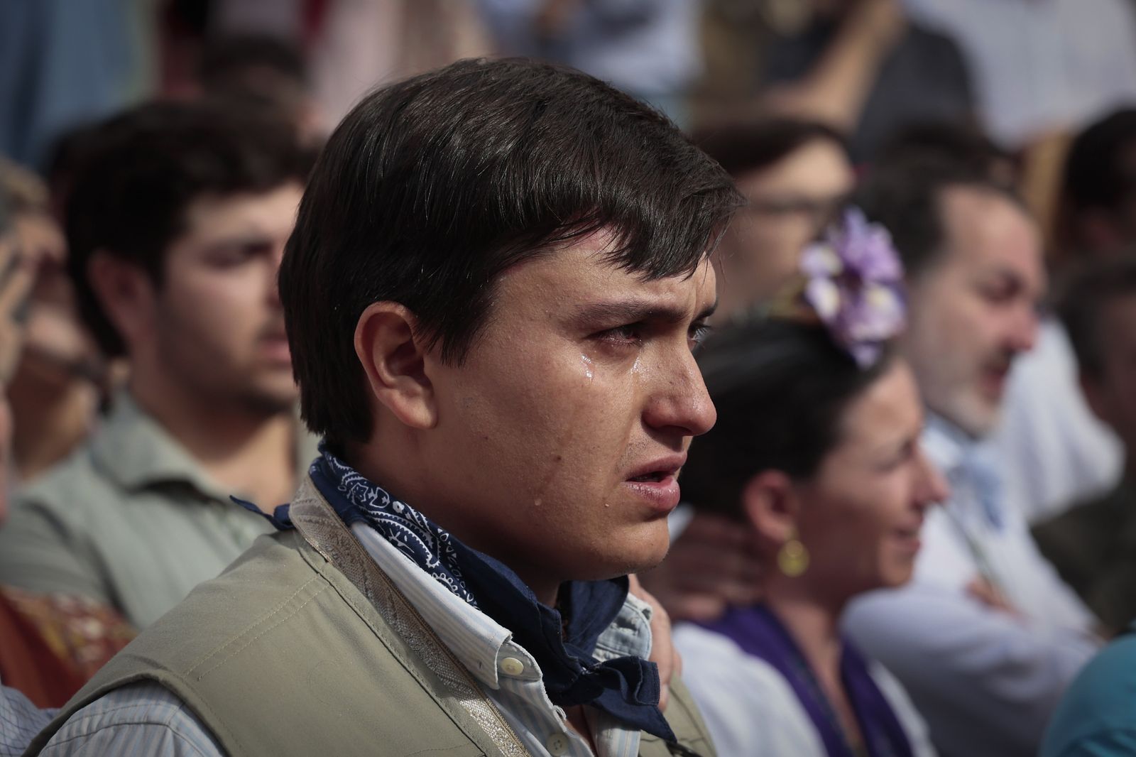 Las mejores imágenes del paso de Sevilla y Triana por el Quema