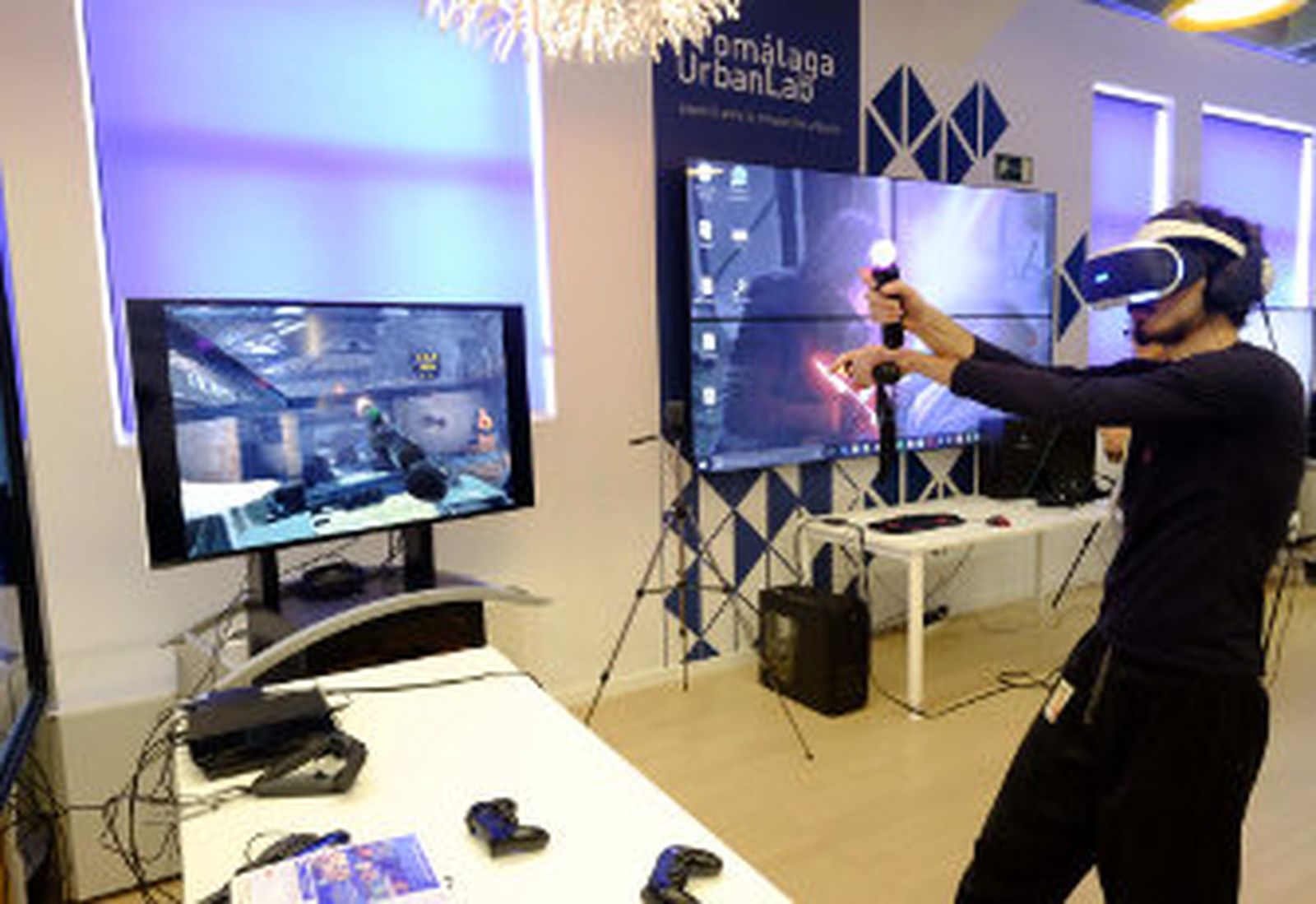Málaga, primera ciudad española en poner en marcha un centro de experimentación de realidad virtual