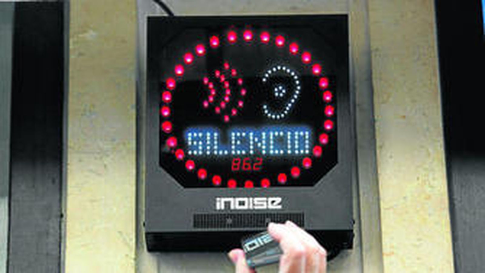 El dispositivo presentado ayer.