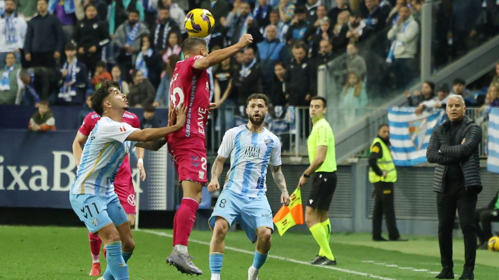 El Málaga CF-CD Tenerife, en fotos