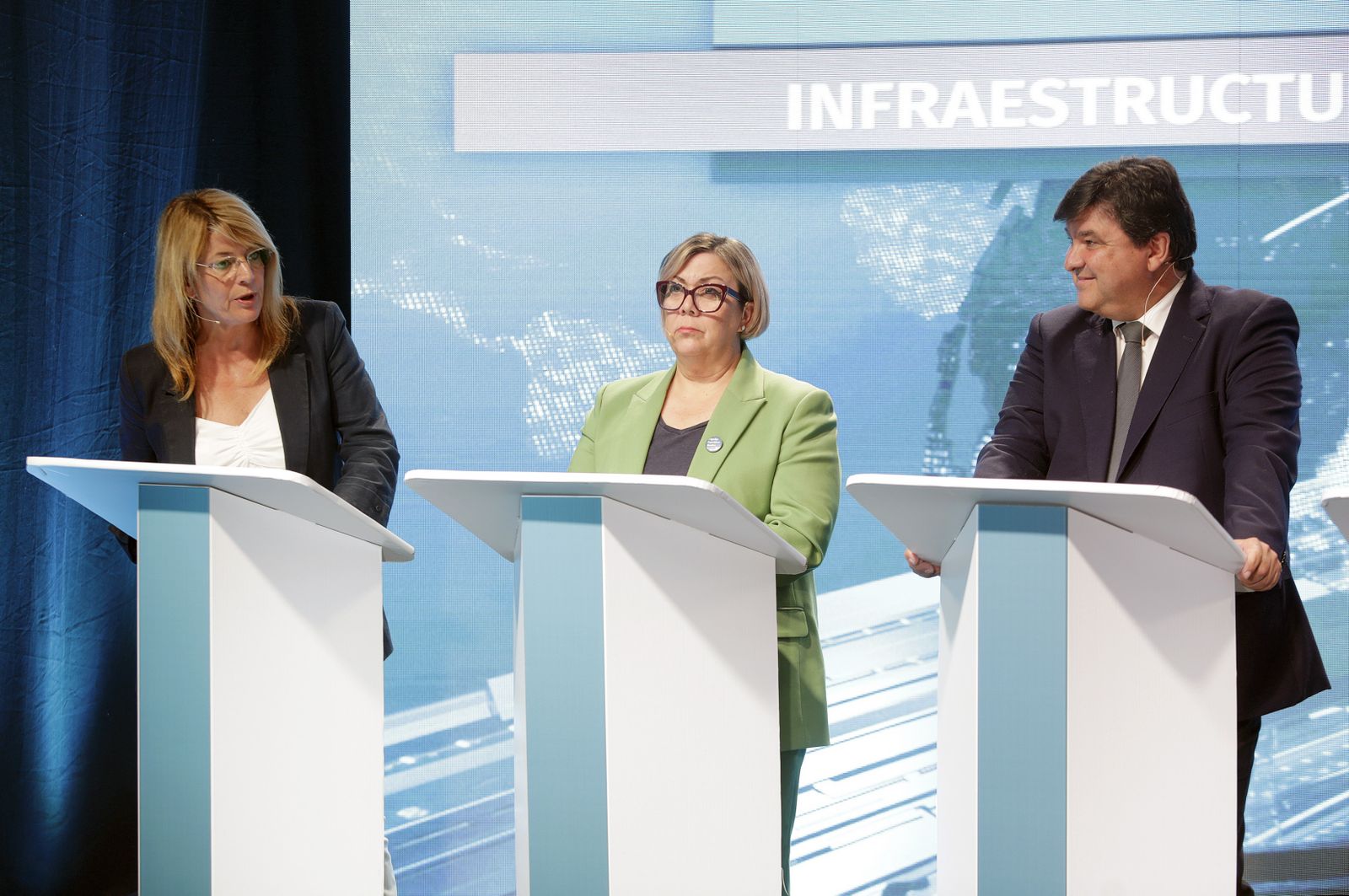 Elecciones Municipales Huelva 2023: Imágenes del debate entre los candidatos