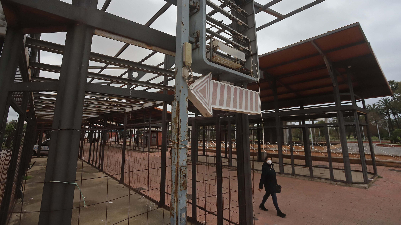 Segunda base del Bulevar 20 de abril en La Línea