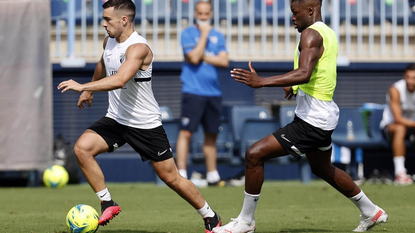 Las fotos del entrenamiento del Málaga CF Las fotos del entrenamiento del Málaga CF
