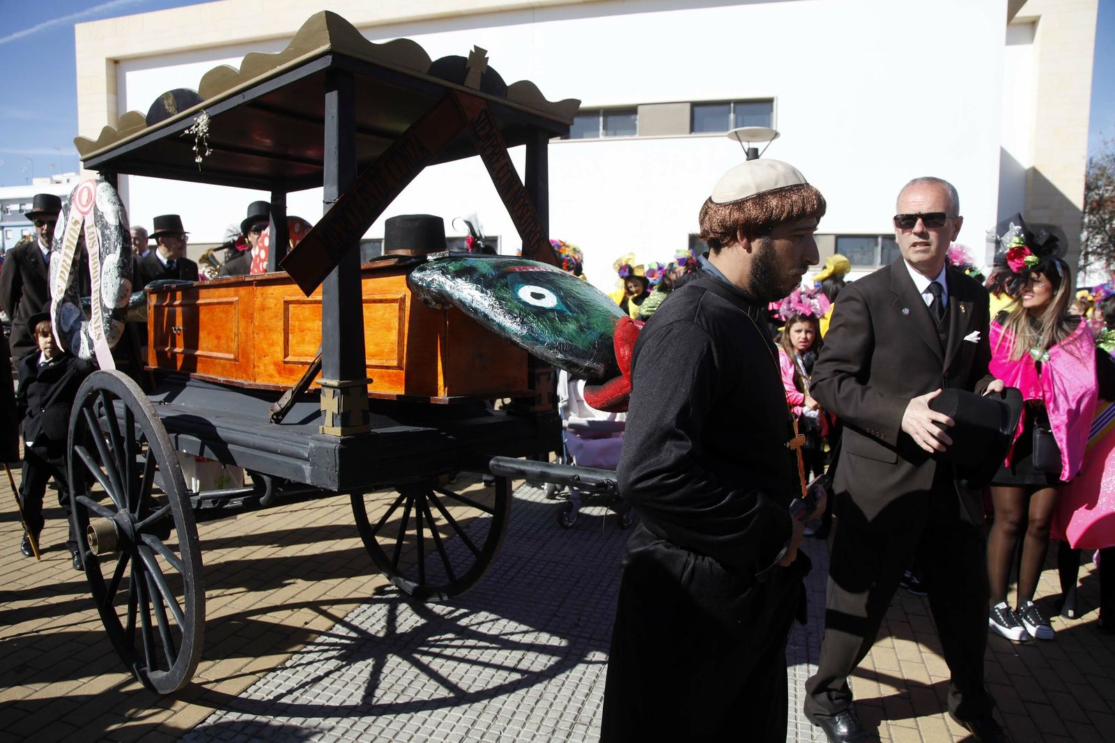 Entierro de la sardina en Isla Cristina.